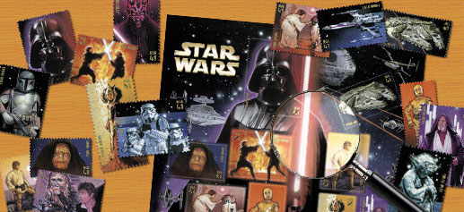 Star Wars en Sellos