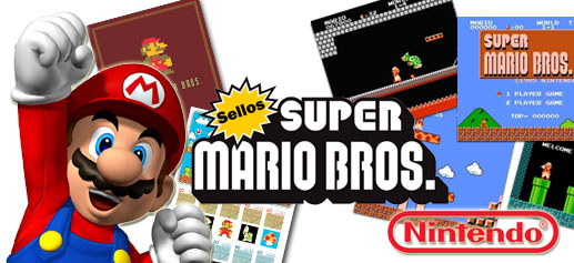 Super Mario Bros en Sellos