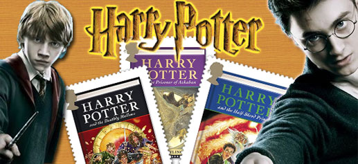 Sellos Harry Potter en Julio 2007