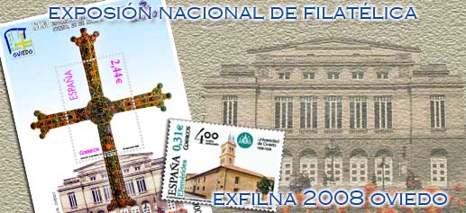 Exposición Nacional Filatélica: Exfilna 2008 Oviedo